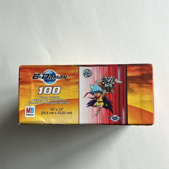 ❤️ BNIB Sealed Battle B-Daman 100 Pce Puzzle 10”x 13” Hasbro Milton Bradley - Picture 6 of 7